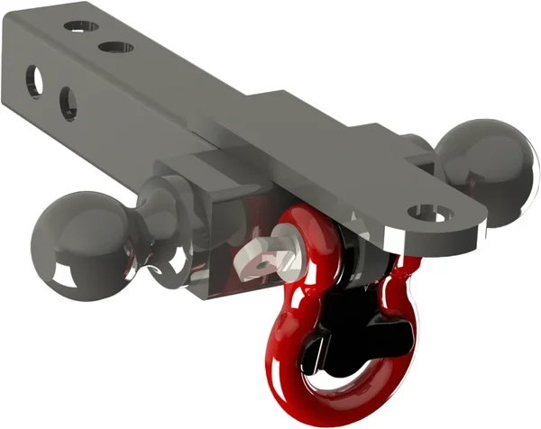 ATV TEK Elite Series 4-Way Hitch - Durable Trailer Towing Hitch for ATVs