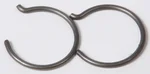 VERTEX 72098K Piston Circlips - High-Quality Motorcycle Engine Component
