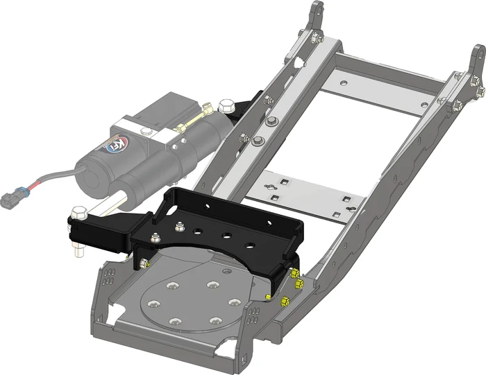 KFI UTV Pro 2.0 Tube Track Extension Actuator Brackets Kit - Durable Heavy-Duty Plow Mounting Solution