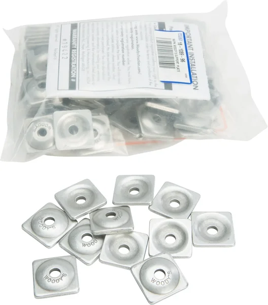 WOODYS ASW-3725-B Square Digger Support Plate - Durable Track Mounting Solution for Powersports