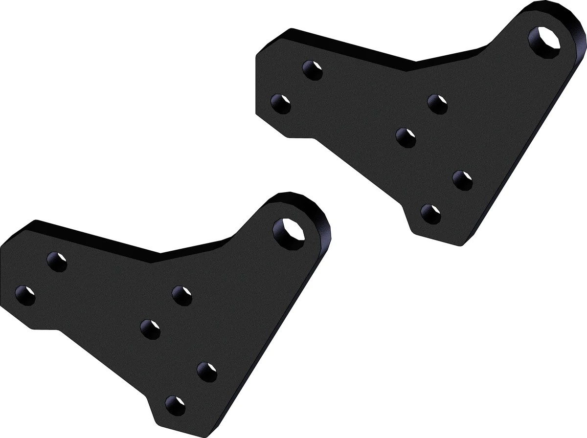 KFI UTV Pro 2.0 Plow Push Tube Kit - Heavy-Duty Snow Plow Attachment for UTVs