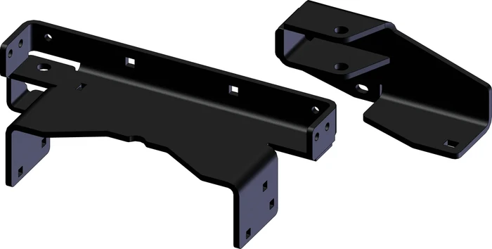 KFI UTV Pro 2.0 Tube Track Extension Actuator Brackets Kit - Heavy-Duty Plow Mounting Solution