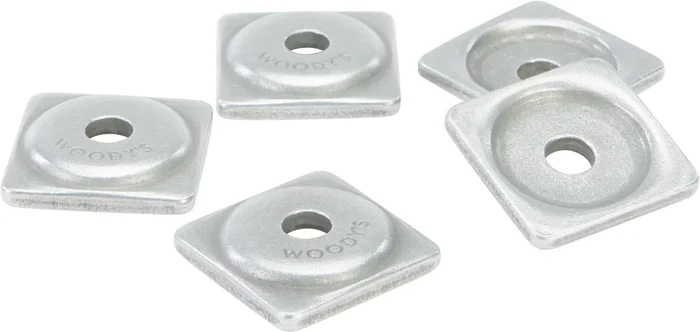 WOODYS ASW2-3775-M Square Digger Support Plate - Durable Track Mounting Solution for Powersports