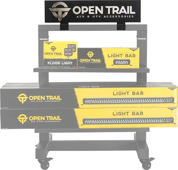 OPEN TRAIL - 30" HEADER OPEN TRAI - Battery Display Open Trail Header