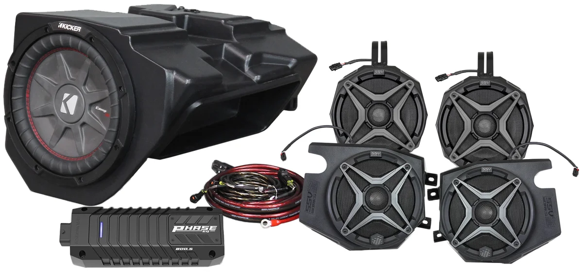 SSV WORKS - 220-RZ34-Q5ARC - Plug and Play Speaker Kit