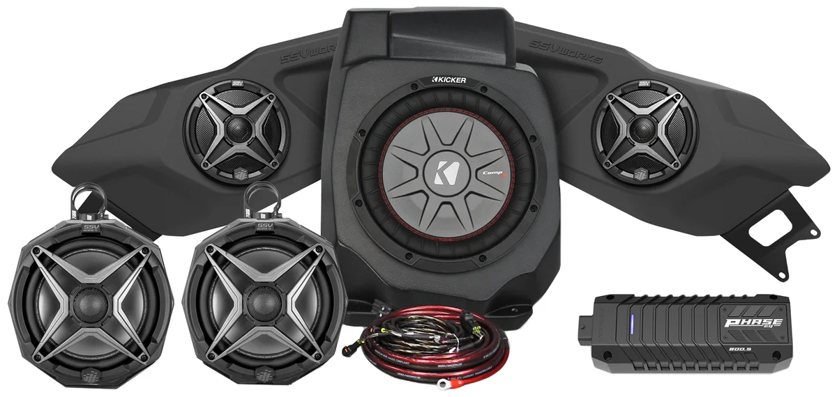 SSV WORKS - 220-RZ5-Q5XARC - Plug and Play Speaker Kit