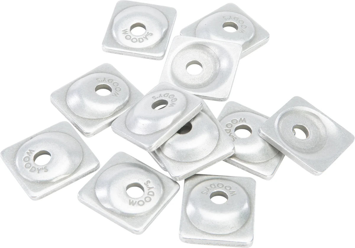 WOODYS ANG-3775 Angled Digger Single Stud Support Plate - Durable Track Support for Off-Road Vehicles