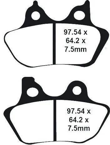 LYNDALL BRAKES - 7195-X-P - Profiled Brake Pad