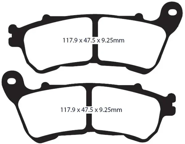 LYNDALL BRAKES - 7236-Z - Z Plus Brake Pads