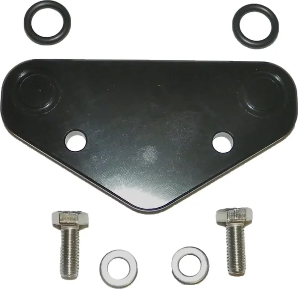 WSM Crankcase Block-Off Plate - Engine Seal for Oil Leak Prevention & Durability