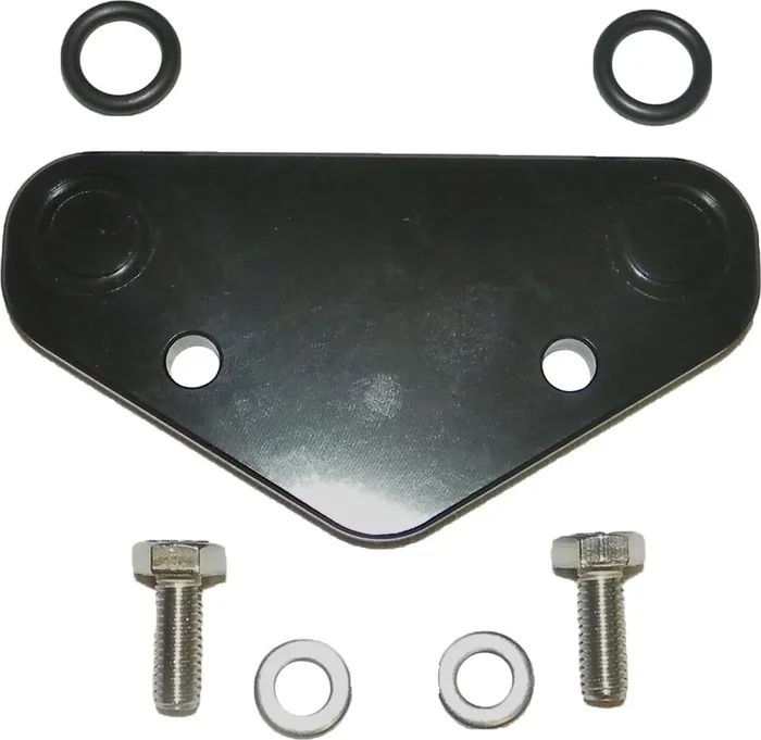 WSM Crankcase Block-Off Plate - Engine Seal for Oil Leak Prevention & Durability