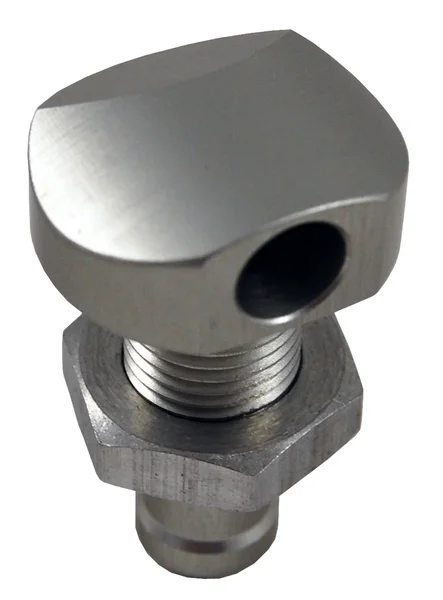 BLOWSION Billet Thru-Hull Water Fittings - CNC Machined Aircraft Aluminum for Marine Durability