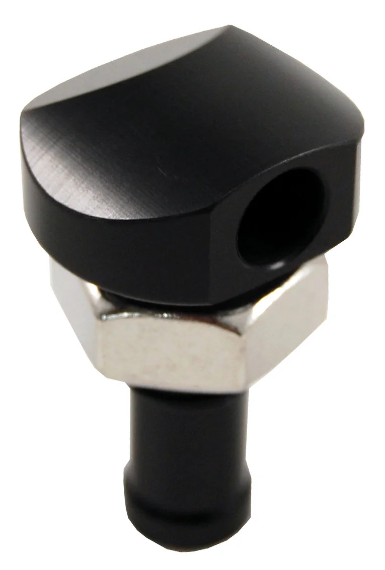 BLOWSION Billet Thru-Hull Water Fittings - CNC Machined 6061-T6 Aluminum for Marine Durability