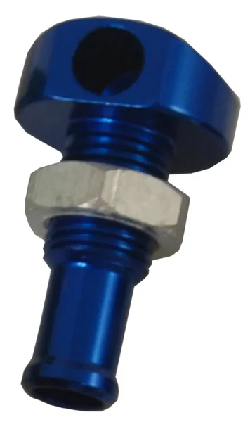 BLOWSION Billet Thru-Hull Water Fittings - CNC Machined 6061-T6 Aluminum for Marine Durability