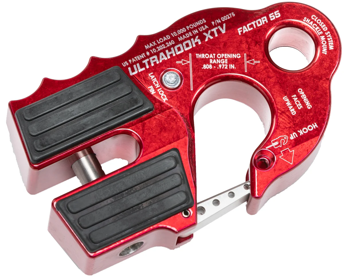 FACTOR 55 - 00275-01 - Ultrahook XTV Winch Shackle Mount
