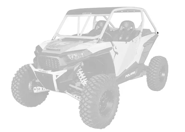 PRO ARMOR Baja Cage P141C025WH-133 - Durable UTV Cab/Door Armor for Off-Road Protection