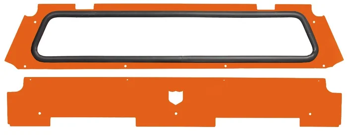 PRO ARMOR Rear Windshield - Custom Fit Glass Windscreen for Cage Systems