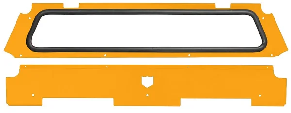 PRO ARMOR Rear Windshield - Custom Fit Glass Windscreen for Cage Systems