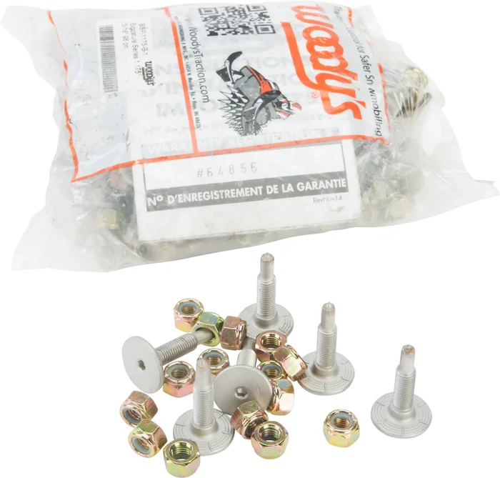 WOODYS SSP-1175-B Signature Series Trail Studs - Durable Off-Road Traction Tracks