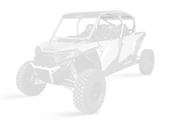 PRO ARMOR Baja Cage P144C023WH-133 - Durable UTV Cab/Door Armor for Off-Road Protection