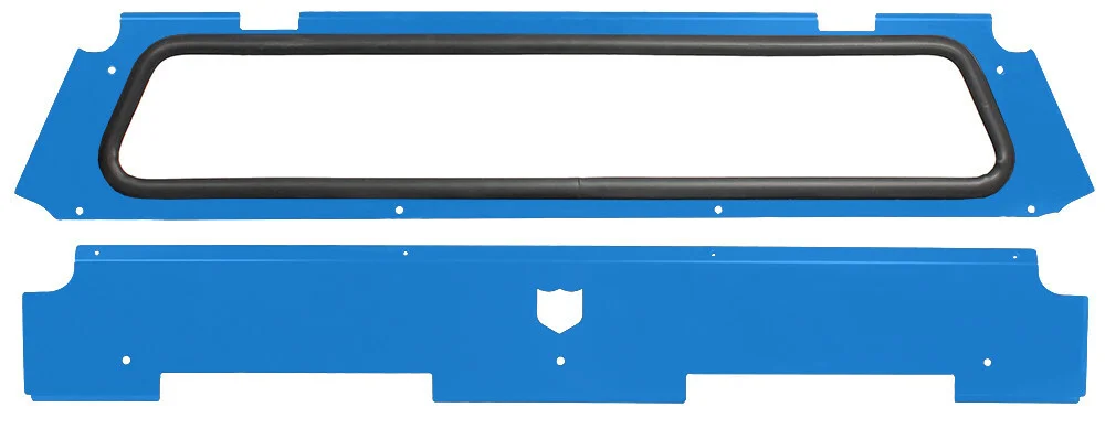 PRO ARMOR Rear Windshield - Custom Fit Glass Windscreen for Cage Systems