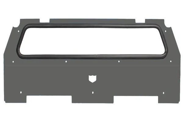 PRO ARMOR Rear Windshield - Custom Fit Glass Windscreen for Cage Systems