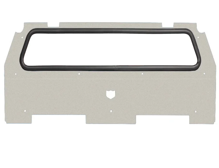PRO ARMOR Rear Windshield - Custom Fit Glass Windscreen for Cage Systems