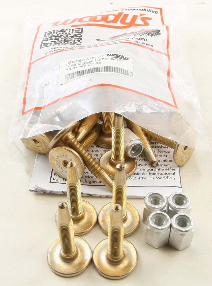 WOODYS Gold Digger Carbide Traction Master Tracks - Durable Off-Road Traction for ATVs & UTVs