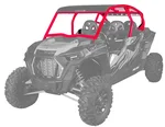PRO ARMOR Asylum Cage P194C026RD - Durable UTV Cab/Door Armor for Enhanced Protection