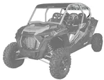PRO ARMOR Asylum Cage P194C026SSM - Durable UTV Cab/Door Armor for Enhanced Protection
