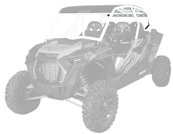 PRO ARMOR Asylum Cage P194C028WH - Durable UTV Cab/Door Protection