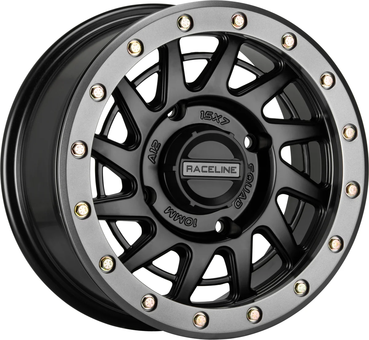 RACELINE - A12BG-57037+10 - Squad Beadlock Wheels