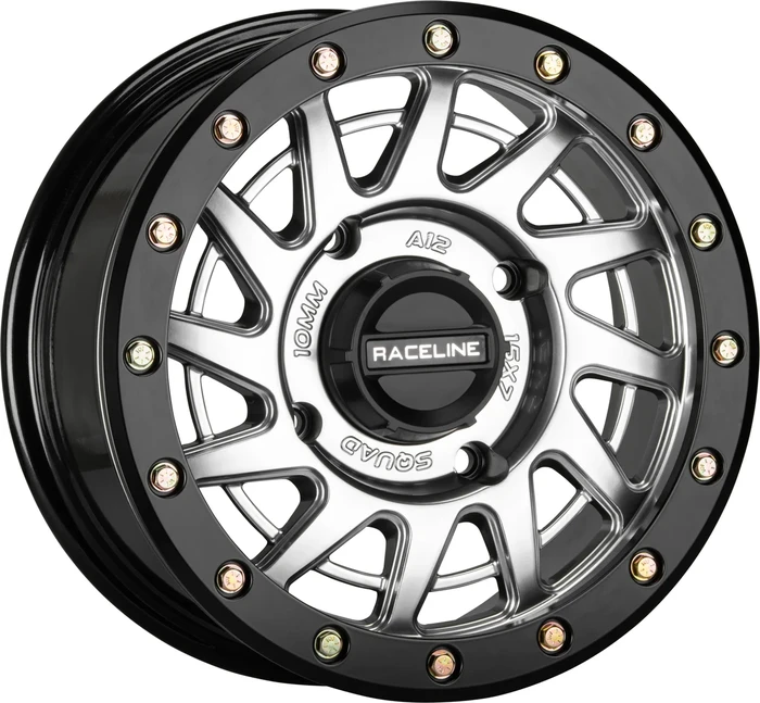 RACELINE - A12SB-57037+10 - Squad Beadlock Wheels
