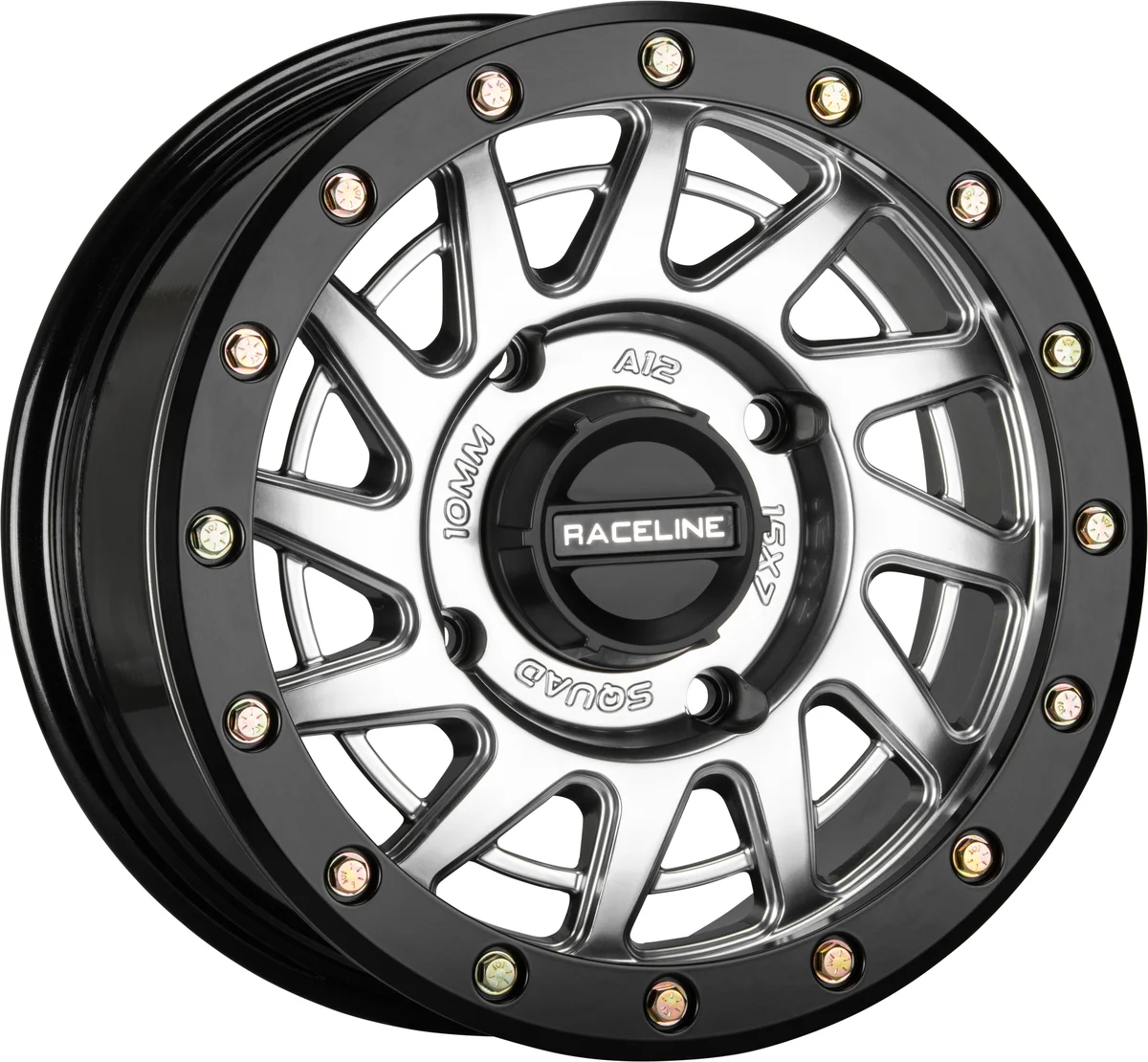 RACELINE - A12SB-57037+38 - Squad Beadlock Wheels