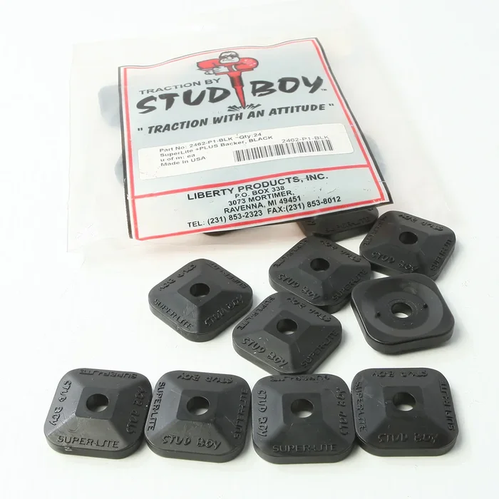 STUD BOY Super Lite Plus Single Backers - Lightweight & Durable Tracks for Riders