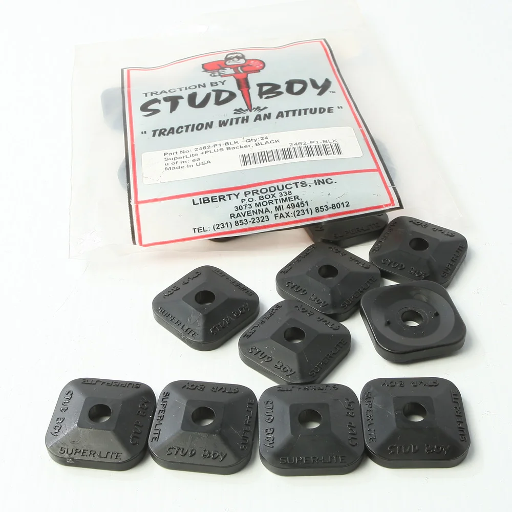 STUD BOY Super Lite Plus Single Backers - Lightweight & Durable Tracks for Riders