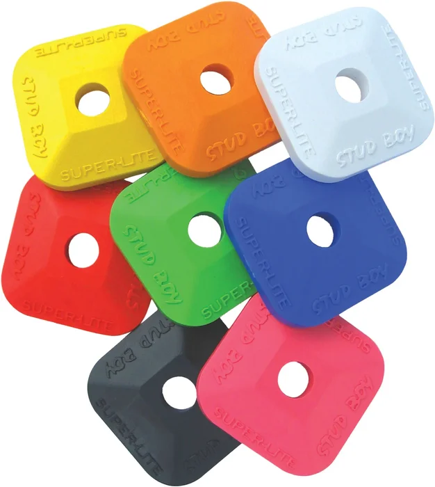 STUD BOY Super Lite Plus Single Backers - Lightweight & Durable Tracks for Powersports Riders