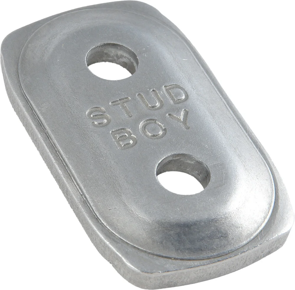 STUD BOY Double Power Plate Plus Backers - Durable Track System for Enhanced Performance