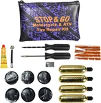 STOP & GO 1066 Motorcycle/ATV Tire Repair Kit – Quick Fix for On-the-Road Tires