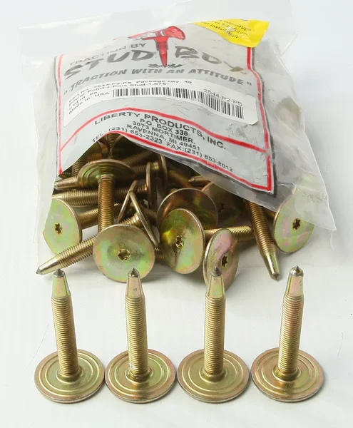 STUD BOY Pro Series Power Point Plus Carbide Studs - High-Traction Track Fasteners for Enhanced Performance