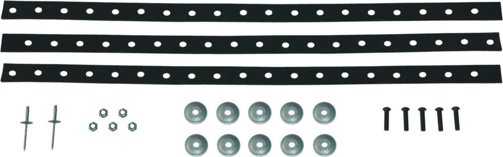 WOODYS Universal Snow Flap Tie Kit - Durable Mud Strap for Snowmobiles & ATVs