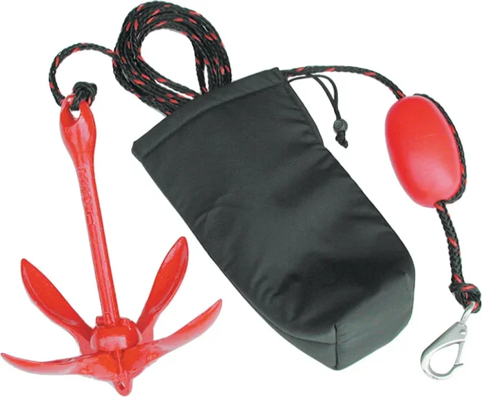 KWIK TEK A-2 Coated Grapnel Anchor System - Durable, Corrosion-Resistant Watercraft Anchor for Boats & Kayaks