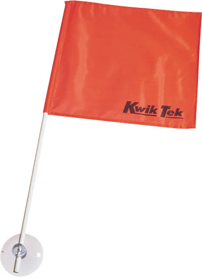 KWIK TEK SAF-1 Skier Down Flag - High-Visibility Safety Sign for Snow Sports
