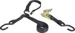 KWIK TEK Triple Hook Ratchet Tie-Down 8ft - Universal PWC Trailer Tie-Down with Soft Hook