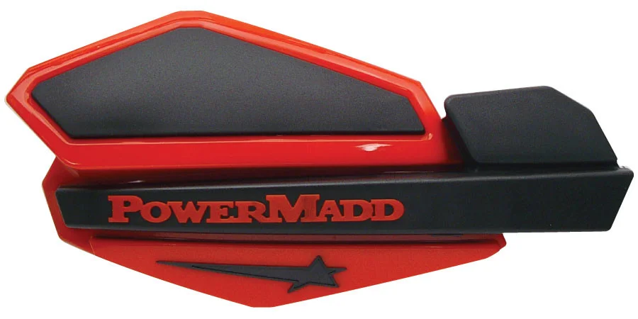 POWERMADD Star Series Handguards - Durable & Adjustable Motorcycle Hand Protection