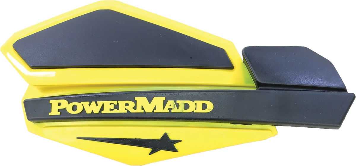 POWERMADD Star Series Handguards - Durable Motorcycle Hand Protection with Ergonomic Design