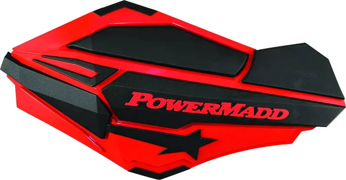 POWERMADD Sentinal Handguards - Durable Motorcycle Hand Protection with Adjustable Fit