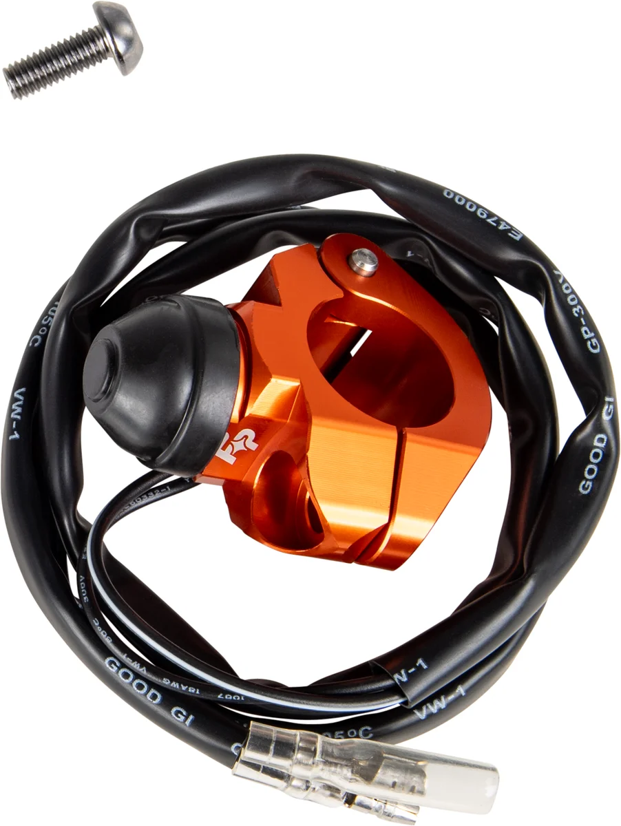 FIRE POWER - KS-02 ORANGE - Universal Billet Kill Switches