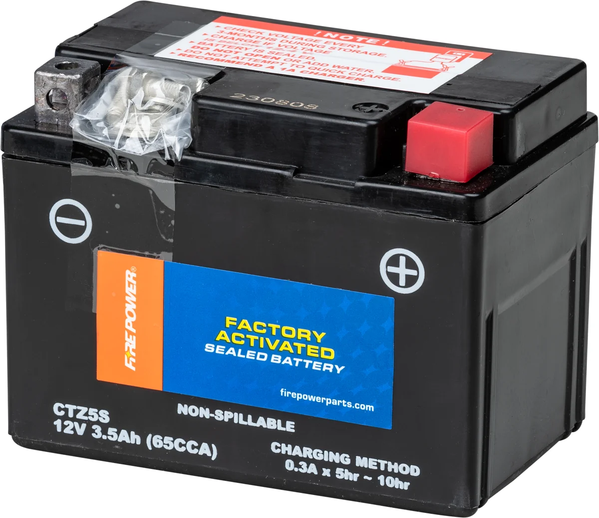 FIRE POWER - CTZ5S (FA) - Factory Activated Sealed Battery