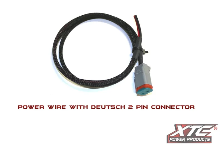 XTC POWER PRODUCTS - DT-CABLE-18-3 - Wire to Deustch Connector